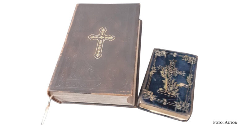 Zwei Familienreliquien – die Bibel und das Gesangbuch