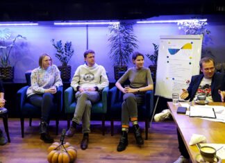 Debatte auf Vielsprachig