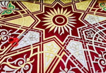 Goldstickerei in Usbekistan – Handwerkskunst auf höchstem Niveau Schnittmuster inklusive Goldstickereien