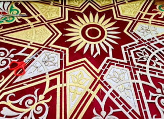 Goldstickerei in Usbekistan – Handwerkskunst auf höchstem Niveau Schnittmuster inklusive Goldstickereien