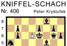 Kniffel-Schach Nr. 406 Kniffel-Schach Nr. 406