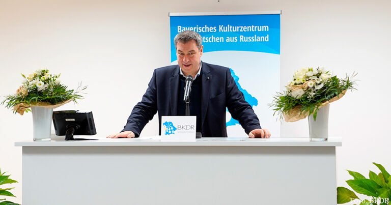 30 Jahre Spätaussiedler in Bayern – mit Ministerpräsident Dr. Markus Söder und Staatsministerin Ulrike Scharf