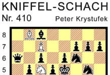 Kniffel-Schach Nr. 410 Kniffel-Schach Nr. 410