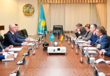 Deutsche Parlamentarier zu Besuch in Kasachstan und Kirgisistan