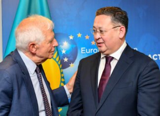 Murat Nurtleu in Brüssel