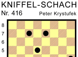 Kniffel-Schach Nr. 416 Kniffel-Schach Nr. 416