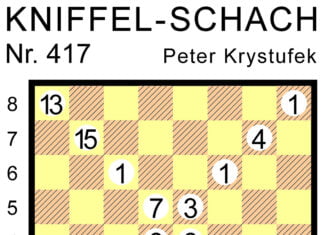 Kniffel-Schach Nr. 417 Kniffel-Schach Nr. 417