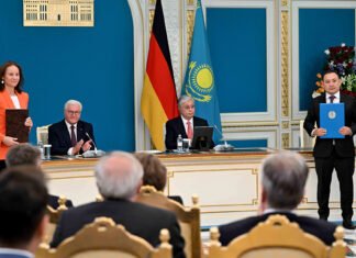 Bundespräsident Steinmeier in Kasachstan