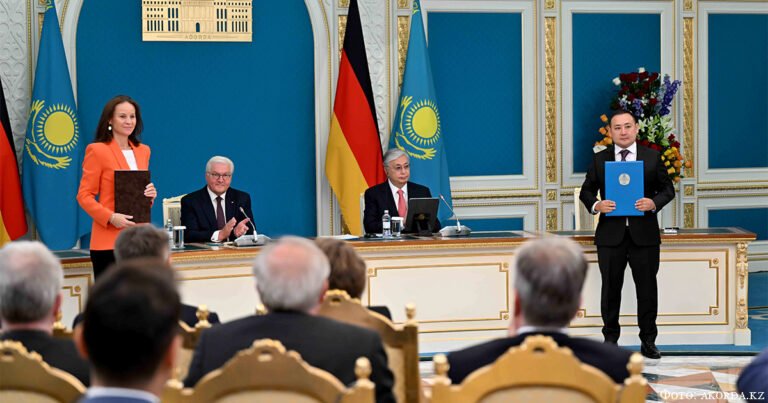 Bundespräsident Steinmeier in Kasachstan