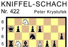 Kniffel-Schach Nr. 422 Kniffel-Schach Nr. 422