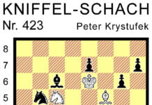 Kniffel-Schach Nr. 423 Kniffel-Schach Nr. 423