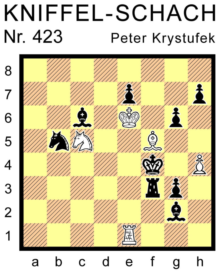 Kniffel-Schach Nr. 423