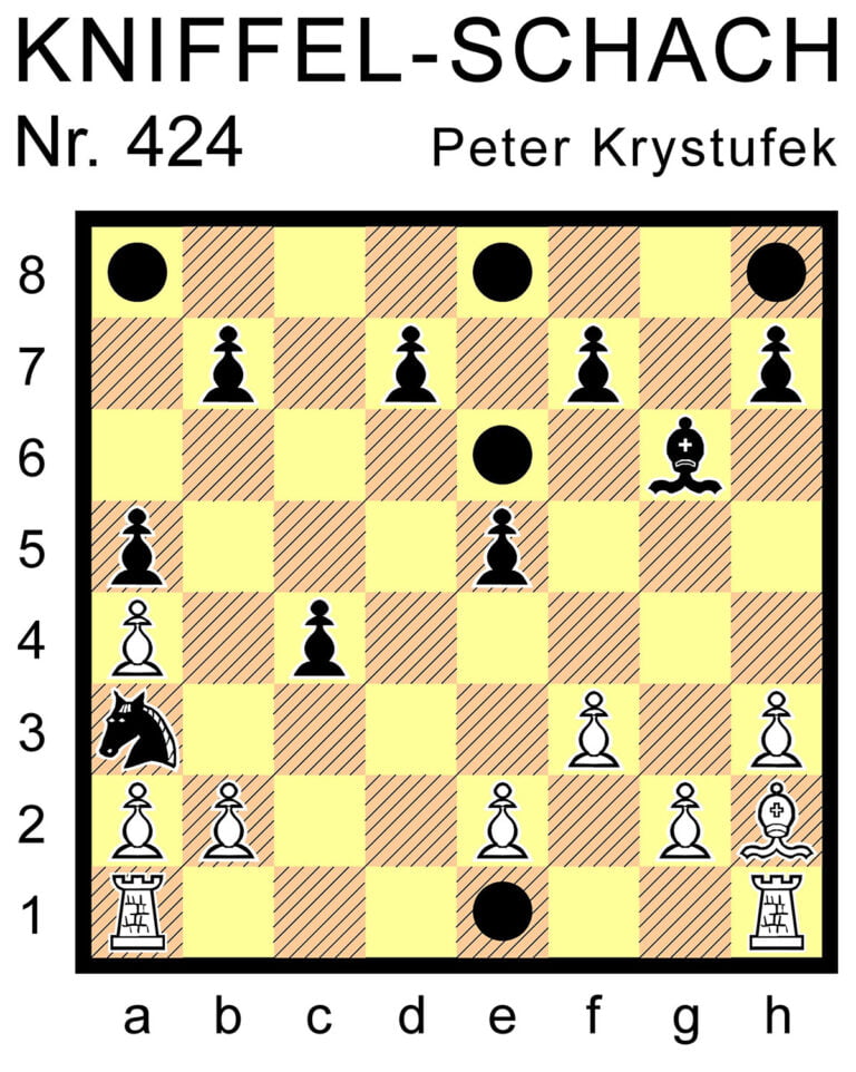 Kniffel-Schach Nr. 424