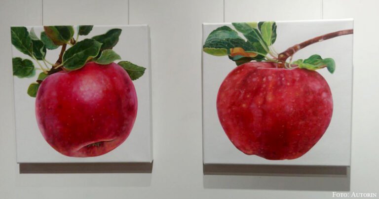 Der Apfel im Portrait