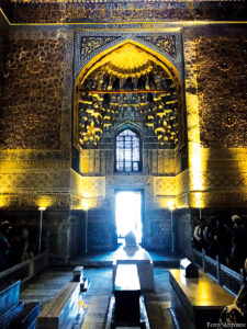 Das Gur-i-Amir Mausoleum in Samarkand mit der Grabstätte Amir Temurs