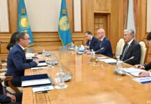 Tokajew empfängt Svevind-Chef Kropp