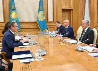 Tokajew empfängt Svevind-Chef Kropp