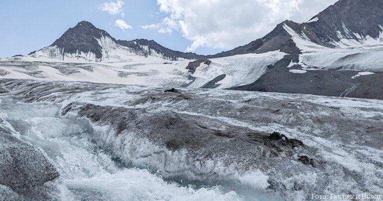 Wohin die Gletscher fließen