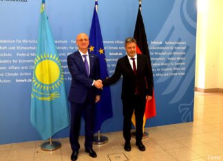 Gespräche von Sklyar und Habeck in Berlin