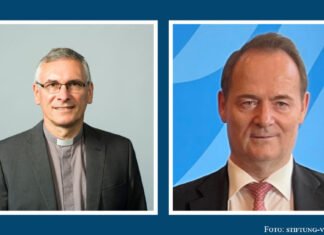 Monsignore Peter Lang und Dr. Alexander Schumacher im Kuratorium der Stiftung Verbundenheit