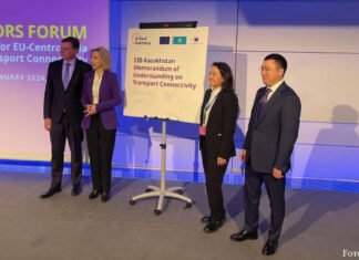 Europäische Investmentbank unterstützt nachhaltigen Verkehr in Zentralasien