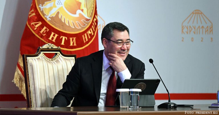 Schaparow will zweite Amtszeit als Präsident Kirgisistans