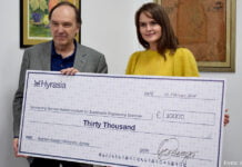 Svevind Energy Group übergibt 30.000 Euro an DKU