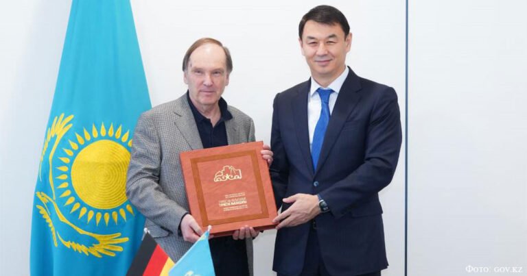 Gespräche über Deutsch-Kasachische Agraruniversität in Turkestan