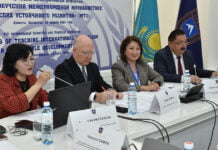 Internationale Journalismuskonferenz in Almaty