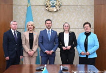 Aussiedlerbeauftragte Pawlik in Kasachstan