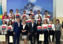 DSD-II-Diplomübergabe im Almaty