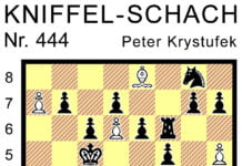 Kniffel-Schach Nr. 444 Kniffel-Schach Nr. 444