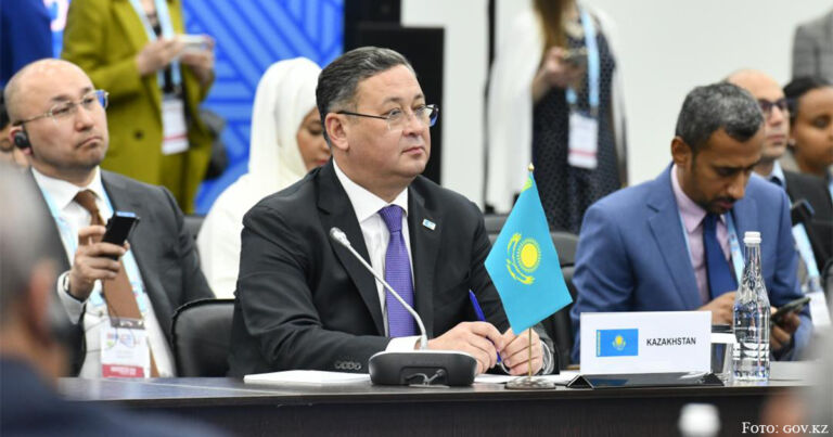 Kasachstans Außenminister bei BRICS-Treffen
