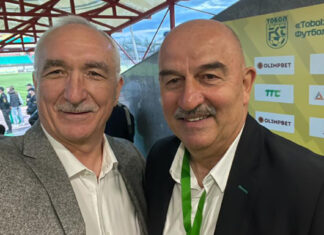 Rochus Schoch: „Taras ist die wichtigste Talentschmiede Kasachstans“ Rochus Schoch und Stanislaw Tscheresow