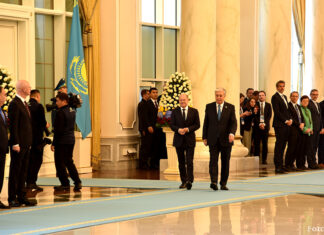 Bundeskanzler Scholz in Zentralasien