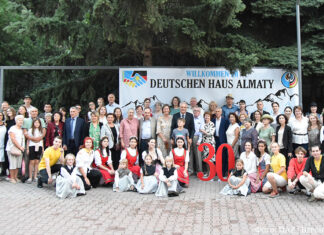 Die Eröffnung des Deutschen Hauses gab Hoffnung… 30. Jahrestages der Gründung des Deutschen Hauses in Almaty