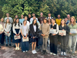 Austauschschüler aus Deutschland besuchten das Deutsche Haus in Almaty