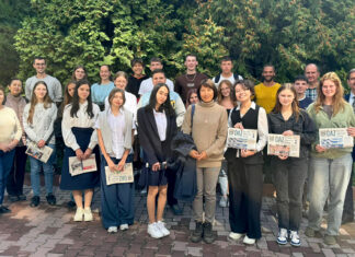 Austauschschüler aus Deutschland besuchten das Deutsche Haus in Almaty