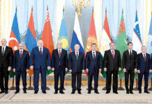 Sitzung des Rates der GUS in Moskau