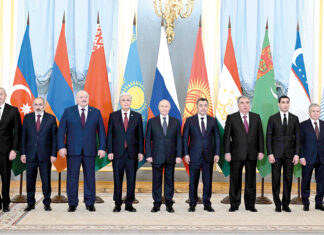 Sitzung des Rates der GUS in Moskau