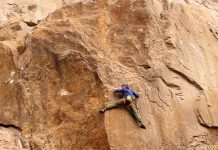 Bodenständig in der Höhe: Vom Felsklettern im Gebiet Tamgaly-Tas