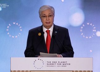 Präsident Tokajew fordert globalen Wasserschutz