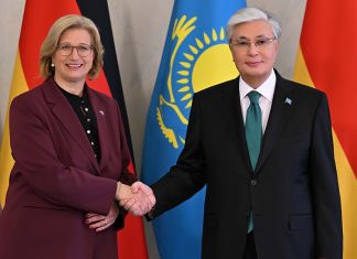 Bundesratspräsidentin Rehlinger in Kasachstan