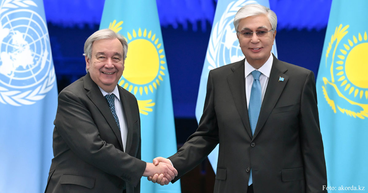 Kasachstan und die UN setzen gemeinsames Zeichen für nachhaltige Entwicklung
