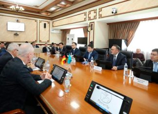 Gespräche über gemeinsame Projekte in Mangystau