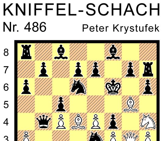 Kniffel-Schach Nr. 486 Kniffel-Schach Nr. 486