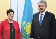 Außenminister Koscherbajew empfängt deutsche Botschafterin Iwersen