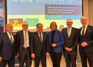 Kasachstan eröffnet Honorarkonsulat in Saarbrücken