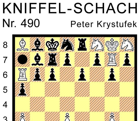 Kniffel-Schach Nr. 490 Kniffel-Schach Nr. 490