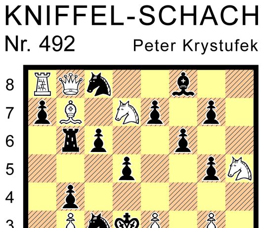 Kniffel-Schach Nr. 492 Kniffel-Schach Nr. 492